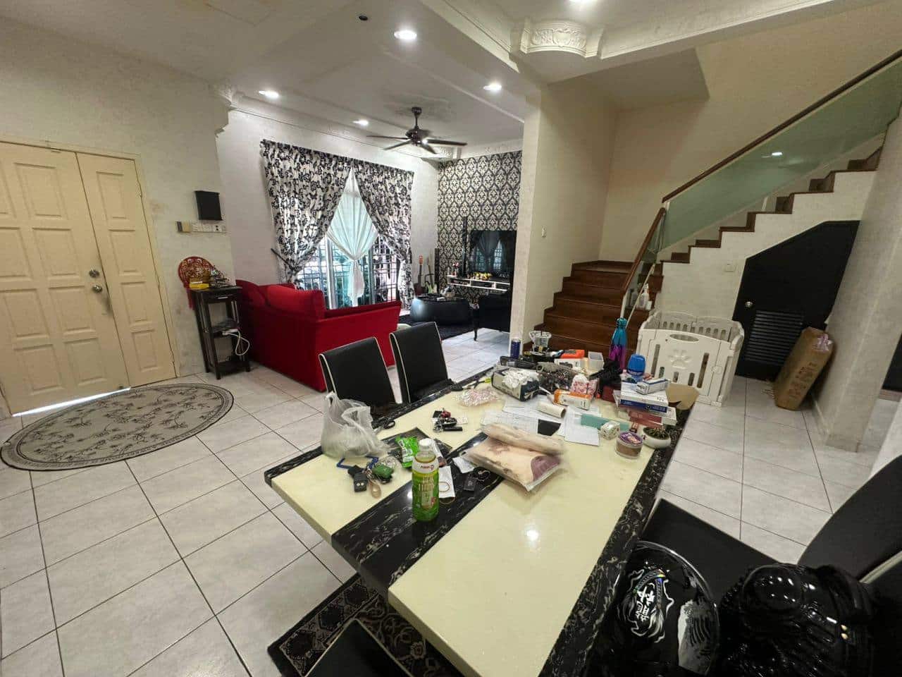 Double storey terrace house Jalan Nibong 6
