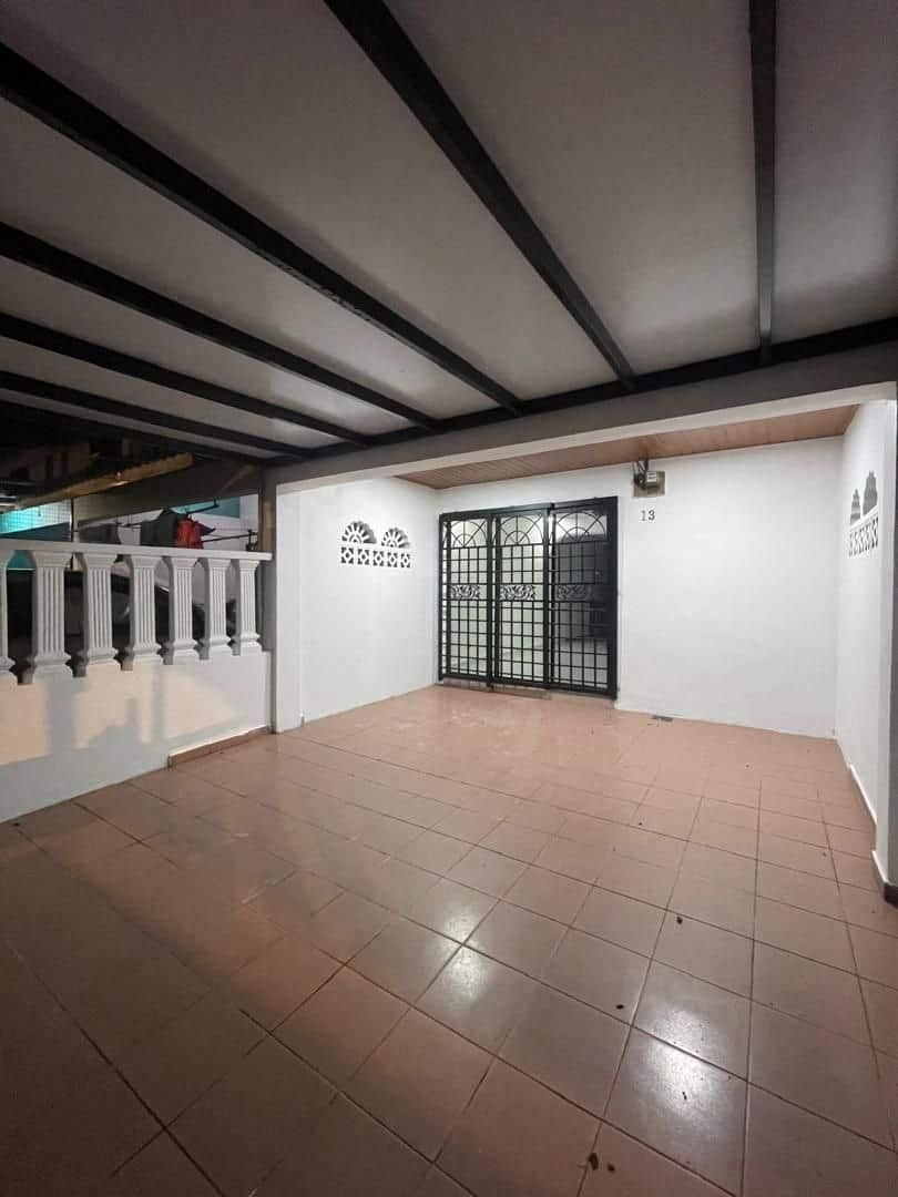 Double storey medium cost Taman Kota Masai 7