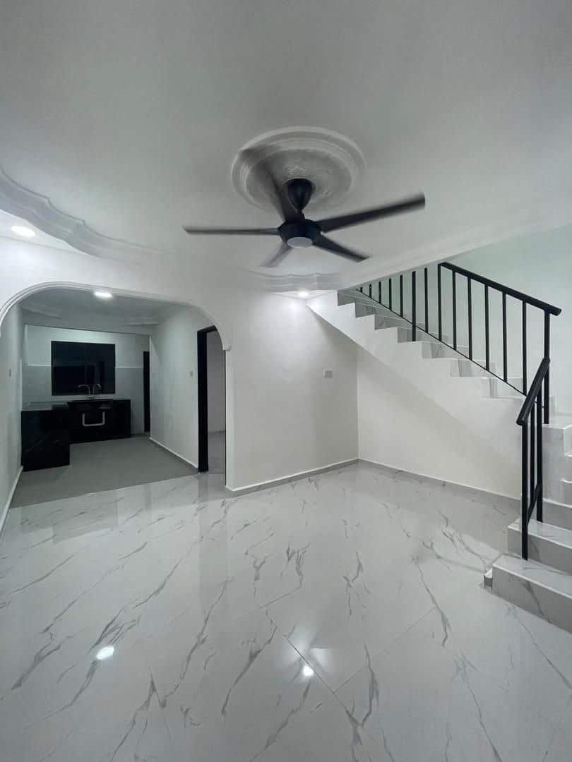 Double storey medium cost Taman Kota Masai 3