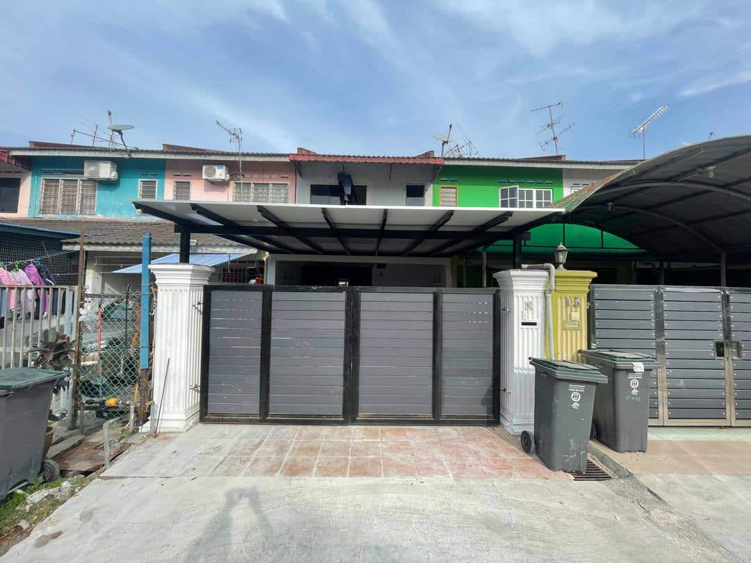 Single storey terrace Taman Ungku Tun Aminah 5