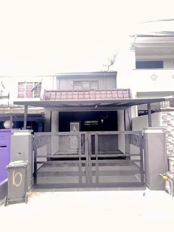 Double Storey Low Cost House Jalan Melunak 9