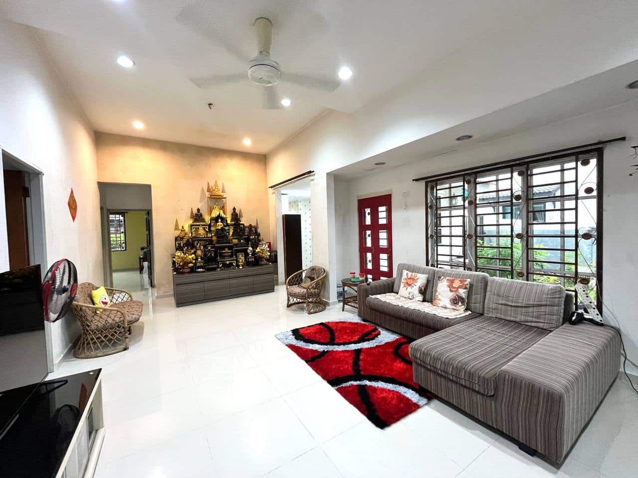 Single Storey Semi D Jalan Api Api, Megah Ria