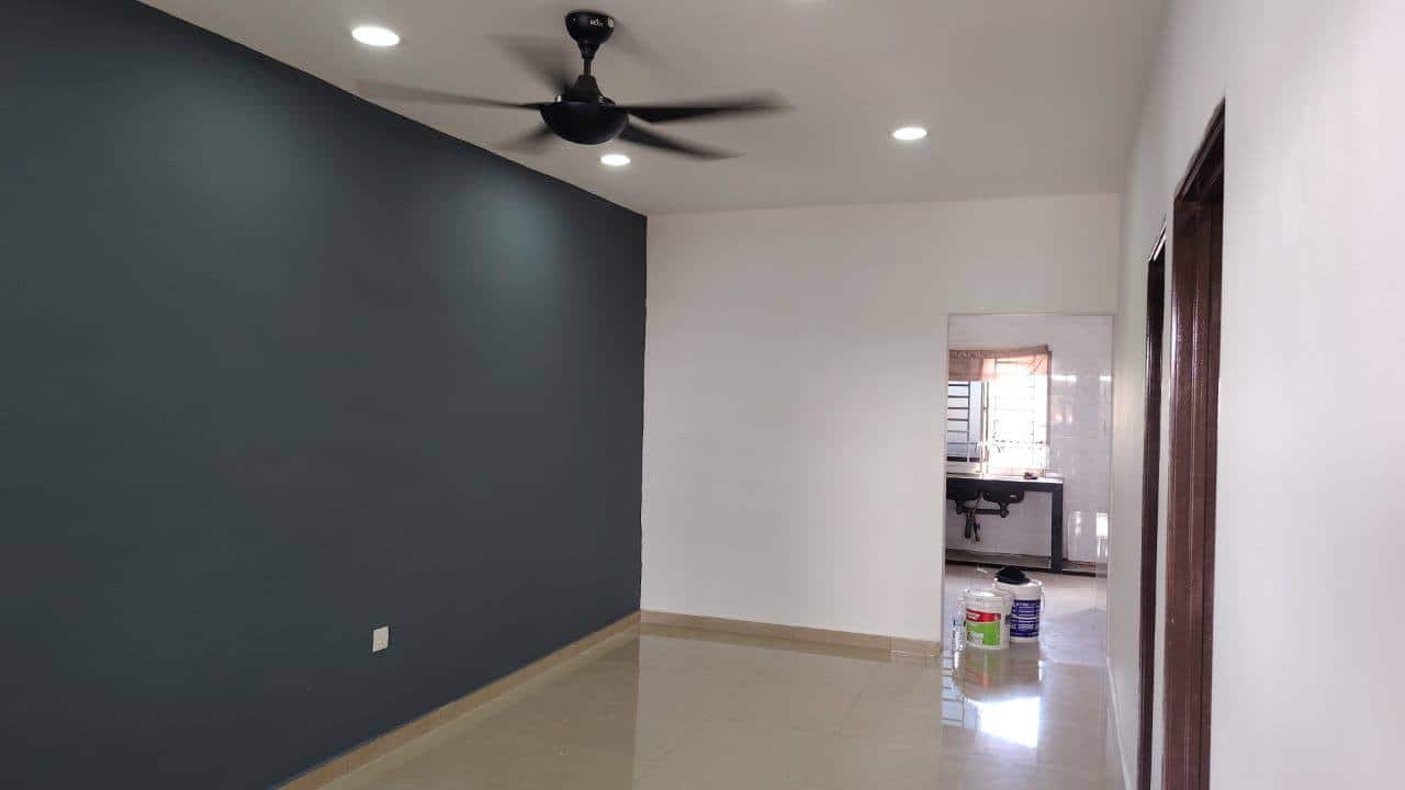 Low cost single storey Tun Aminah