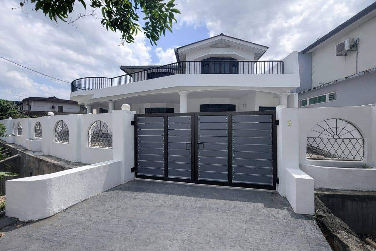 Double storey terrace house Jalan Keembong