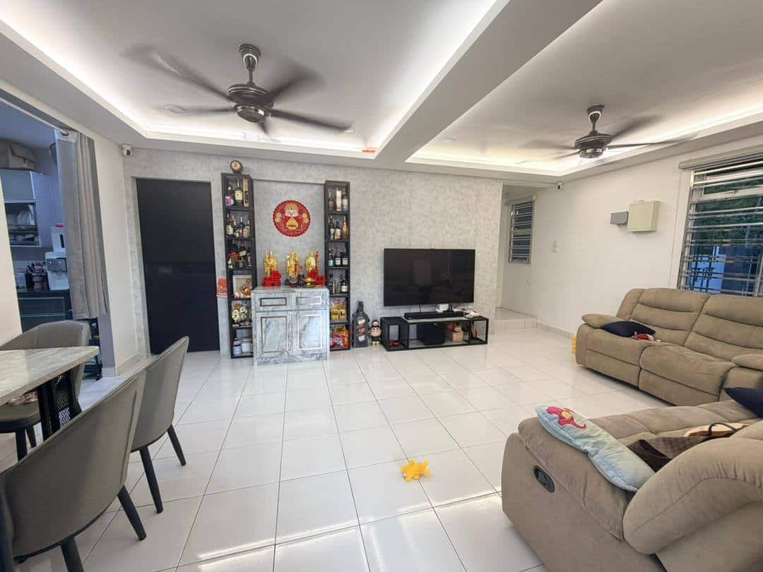 Medium Cost Double Storey Corner Laman Indah @ Kangkar Pulai