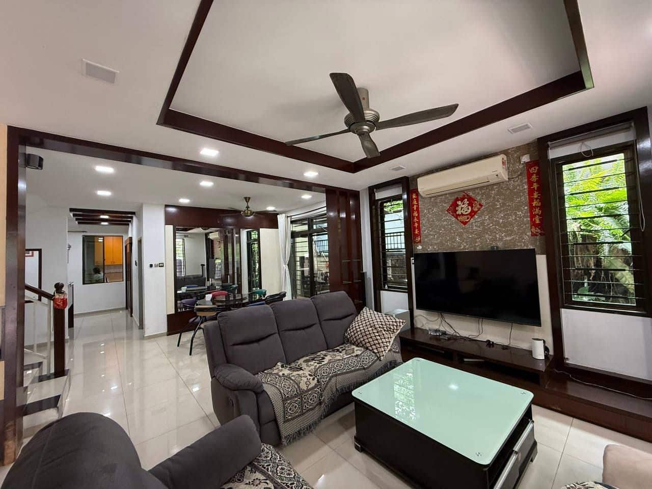 2 storey cluster Jalan Austin Heights