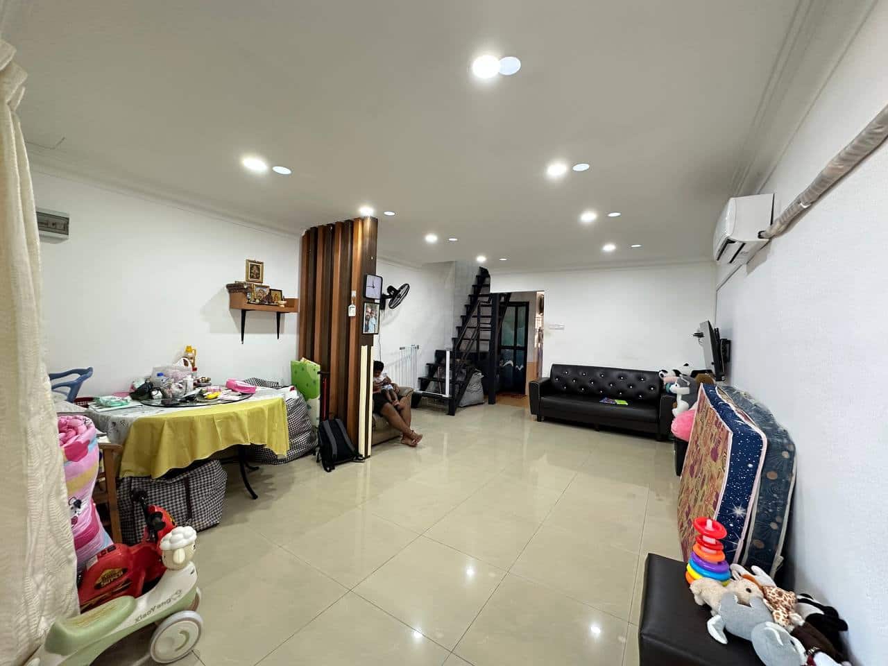 Double storey terrace house Taman permas jaya