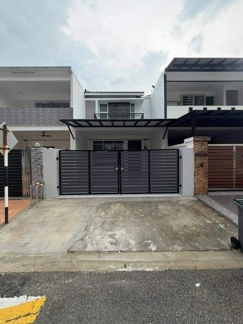 Double Storey Terrace House Jalan Scientex Jaya 2x, Taman Scientex
