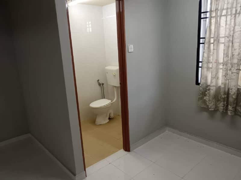 Double Storey Low Cost House Jalan Rotan Sega 10