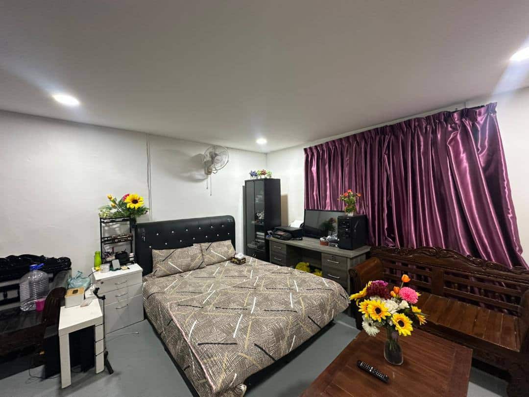Double storey low cost Taman Johor Jaya 2