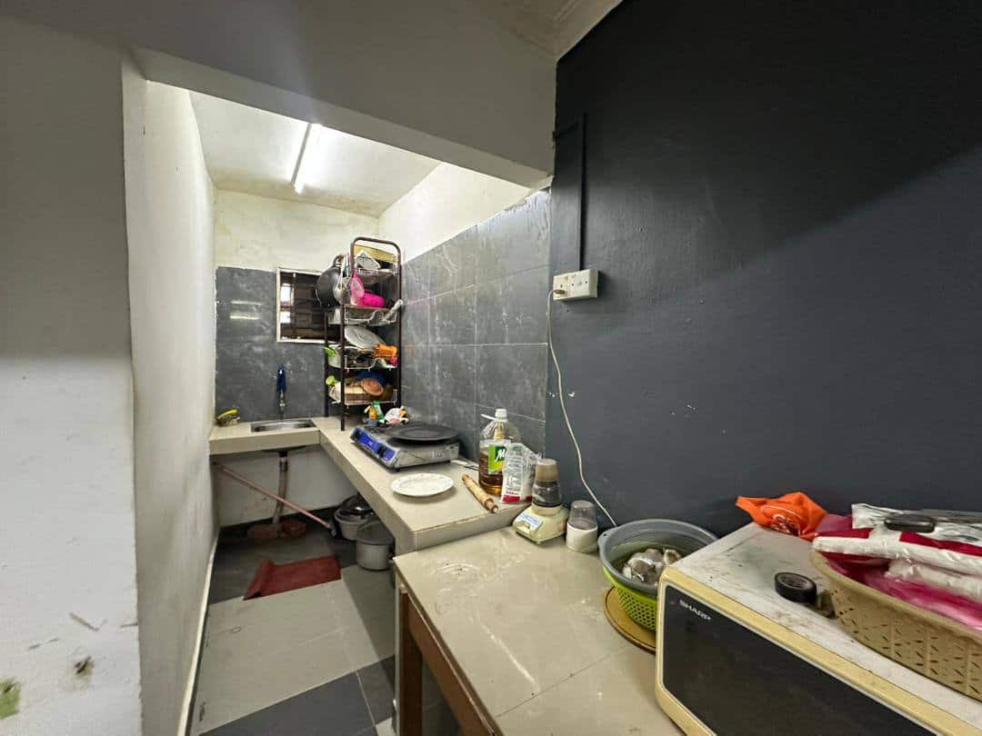 Double storey low cost Taman Johor Jaya 6
