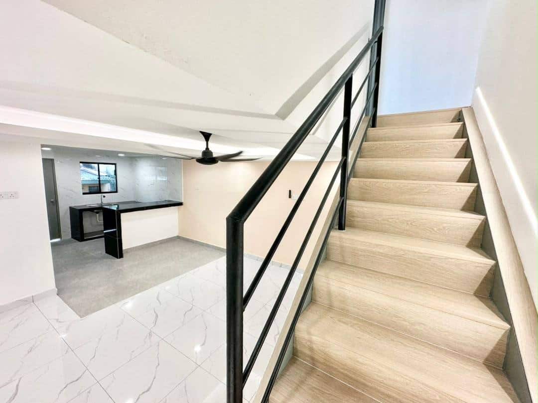 Double Storey Low Cost House Taman Megah Ria 6