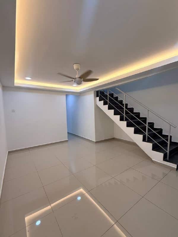 Double storey low cost Taman Johor Jaya 2
