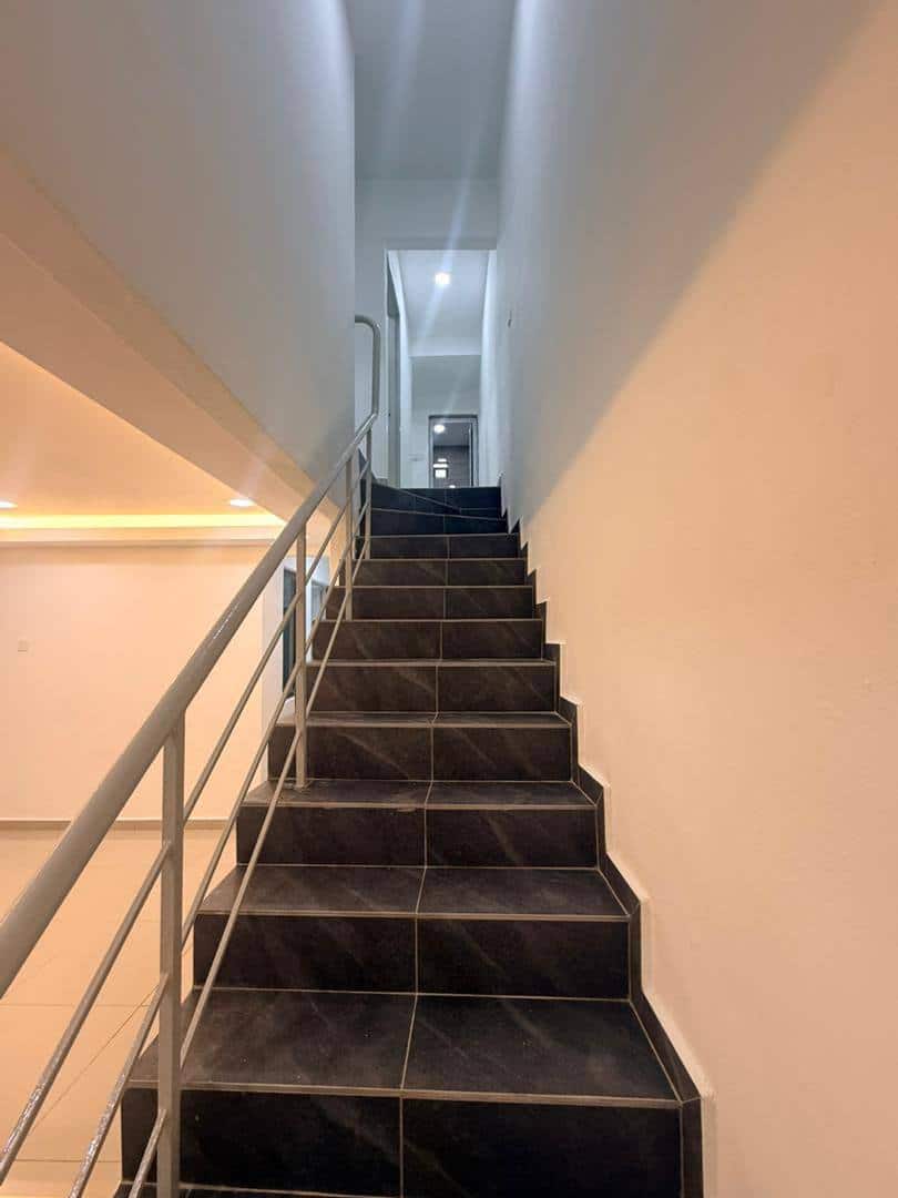Double storey low cost Taman Johor Jaya 3
