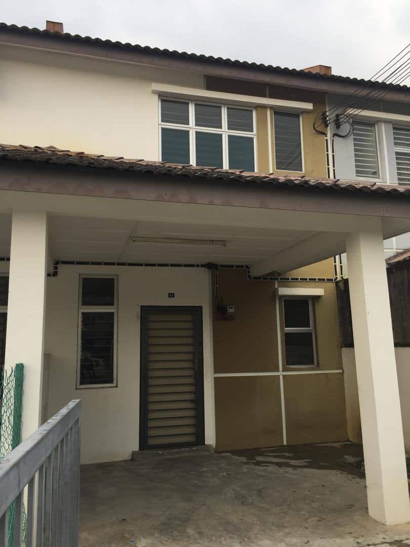 Double Storey Medium Cost Nusa Bayu 1