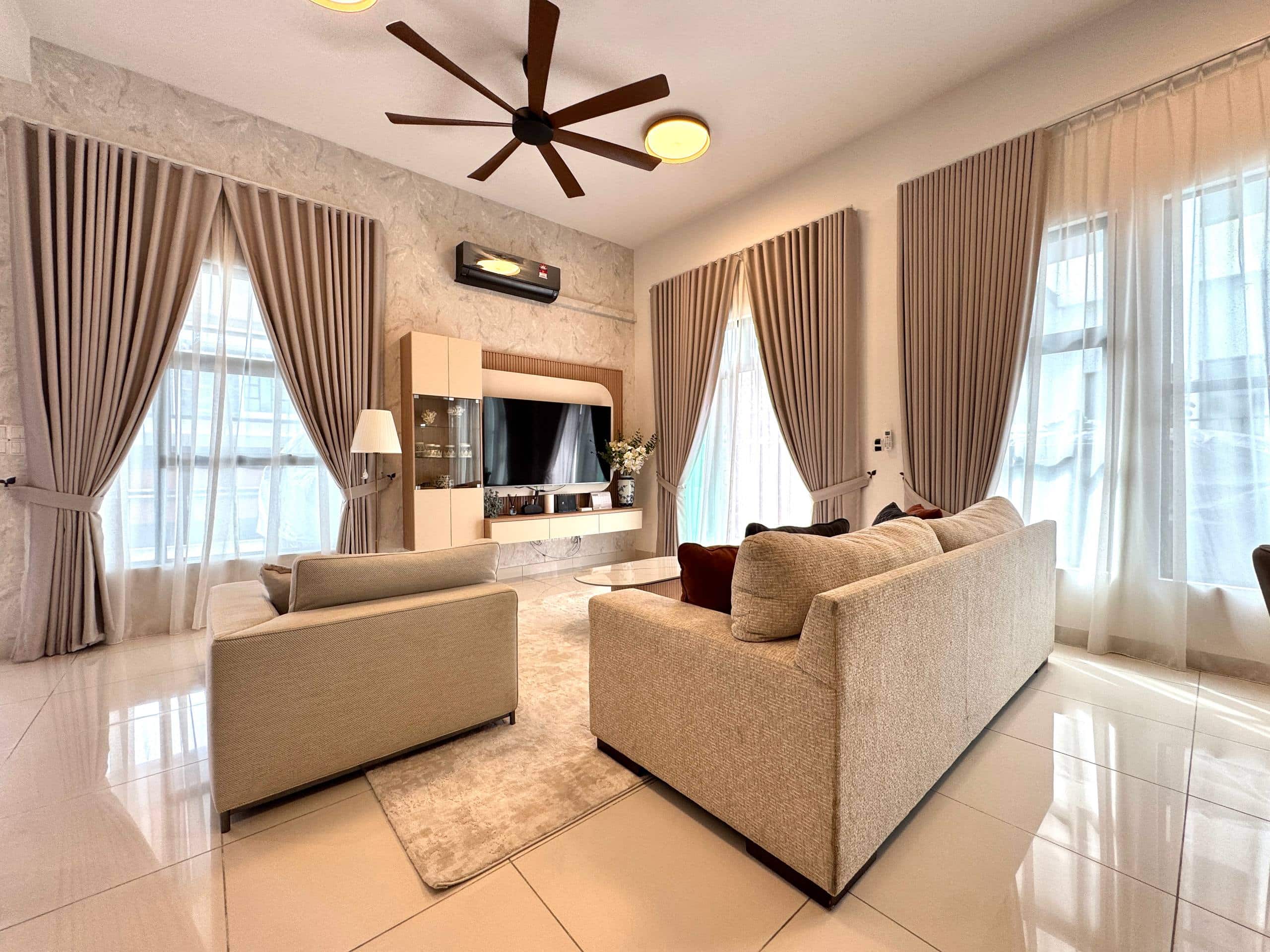 2-Storey Cluster House Honeydale Residence, Taman Impian Emas 3