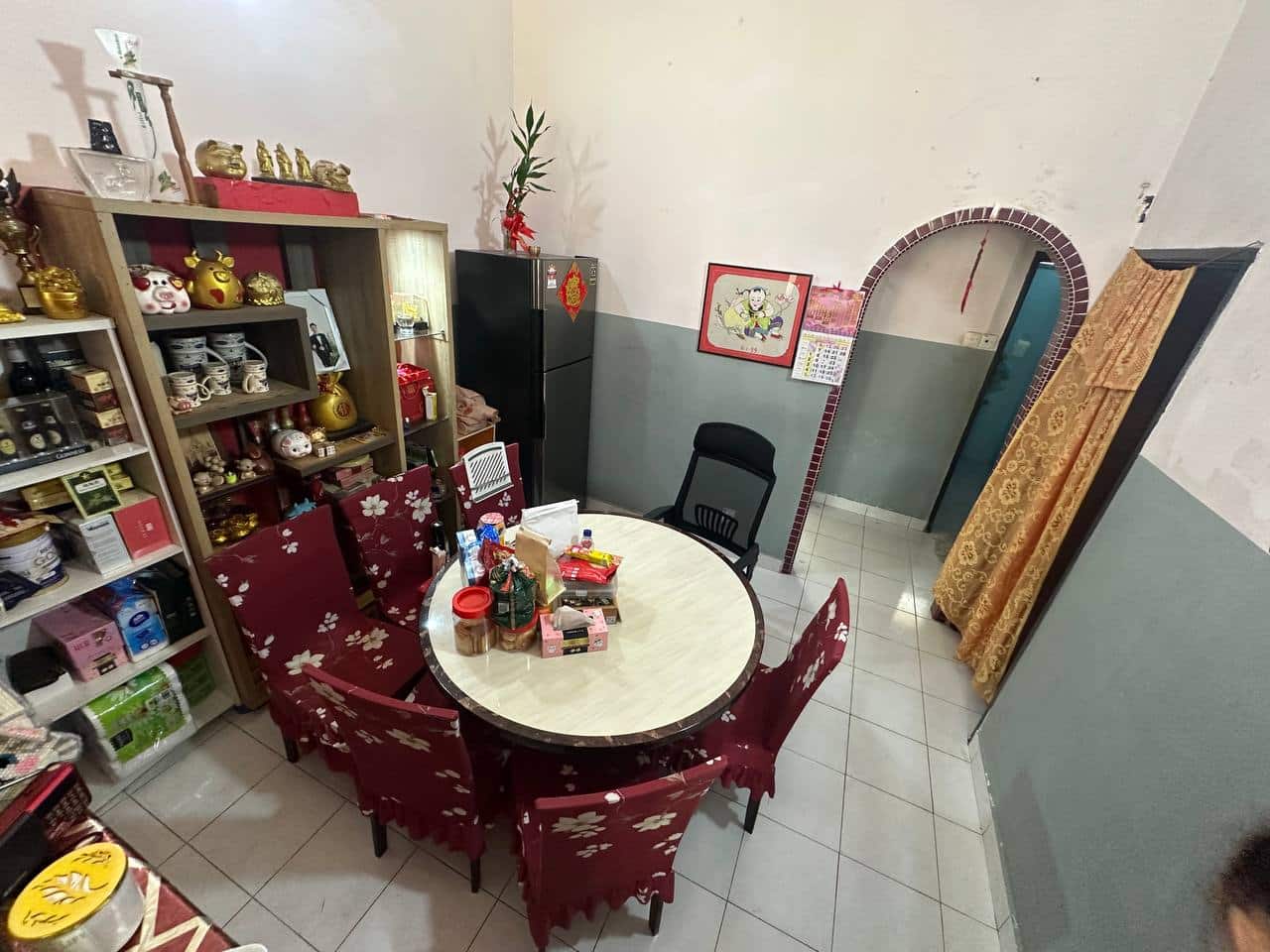 Single Storey End Lot Terrace Taman Rinting 4