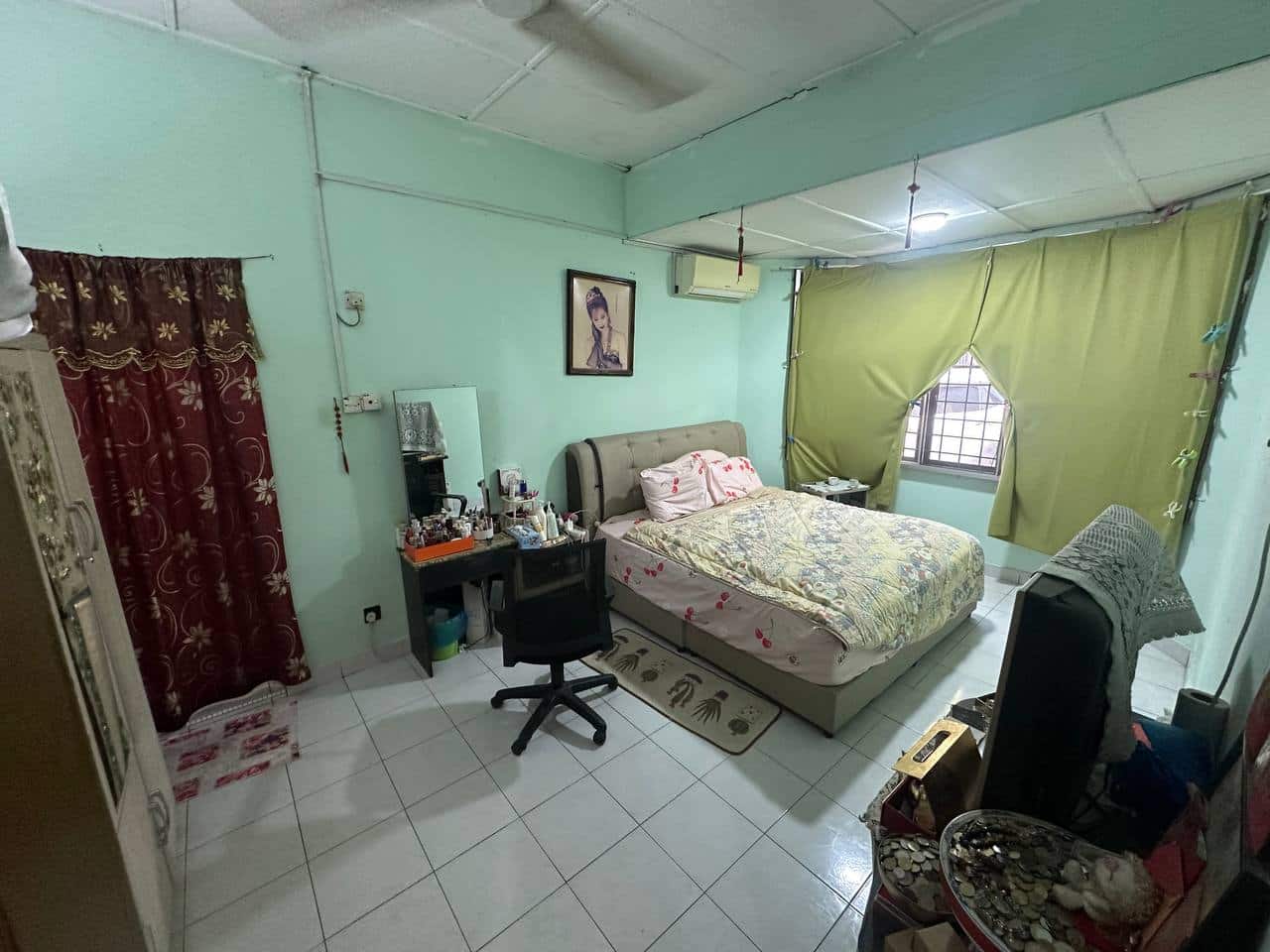 Single Storey End Lot Terrace Taman Rinting 6