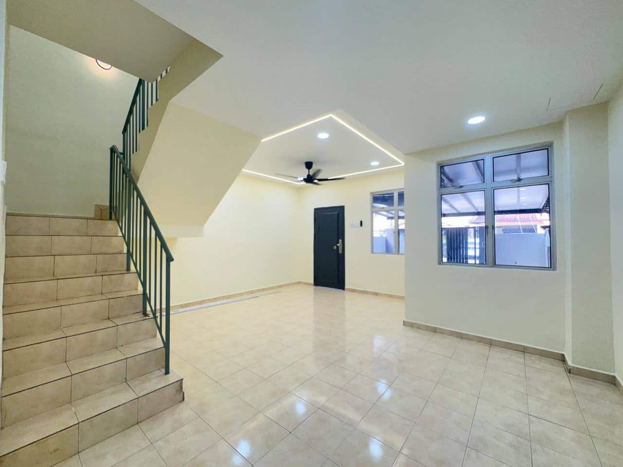 Double Storey Medium Cost Terrace House Taman Nusantara 2