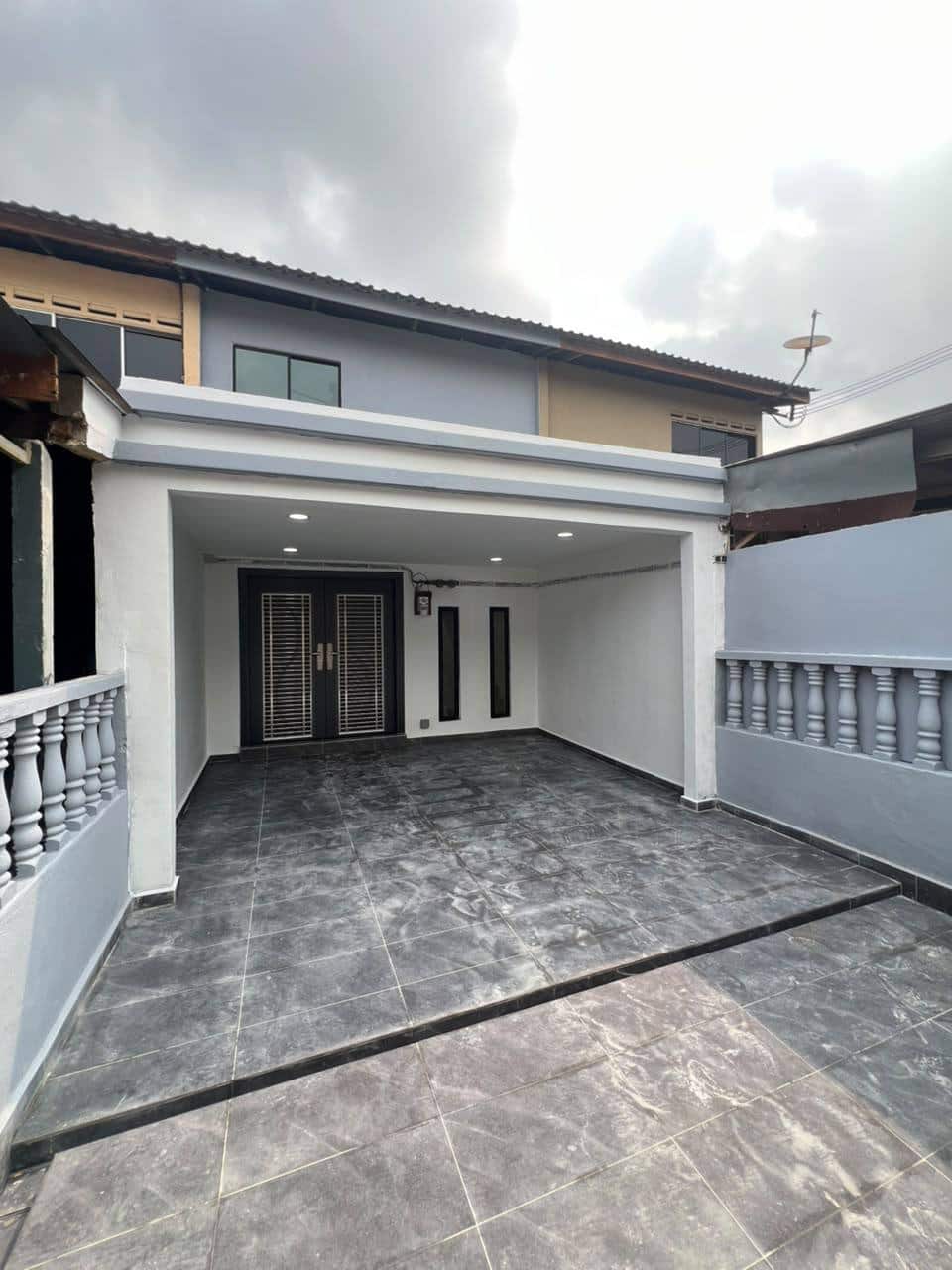 Double Storey Low Cost House Taman Skudai Baru 2