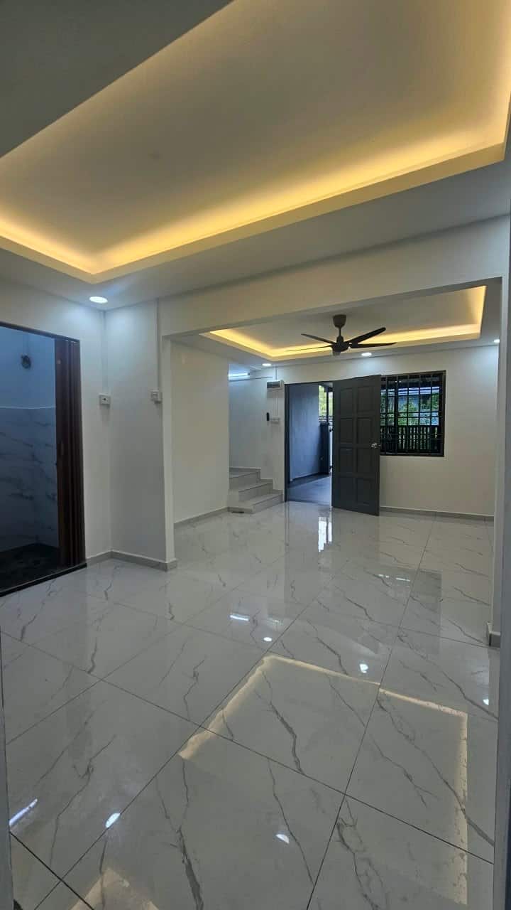 Double Storey Low Cost House Taman Air Biru 2