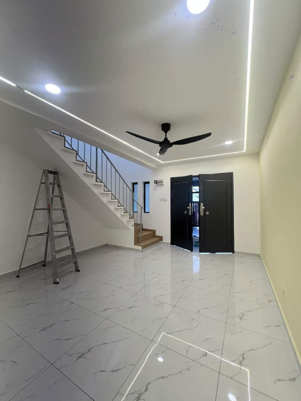Double Storey Medium Cost House Taman Cahaya Masai 1