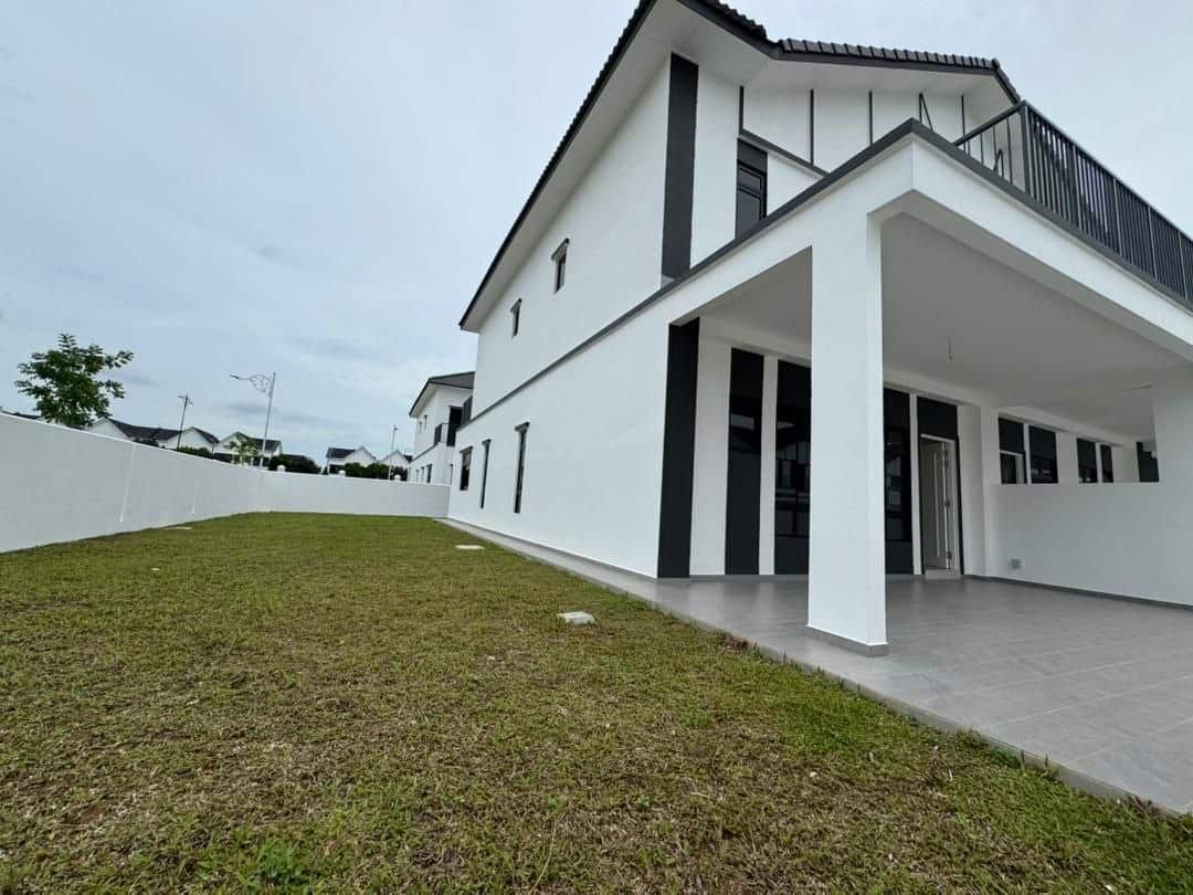Double Storey Garden Terrace Superlink Corner Unit Eco Spring 4