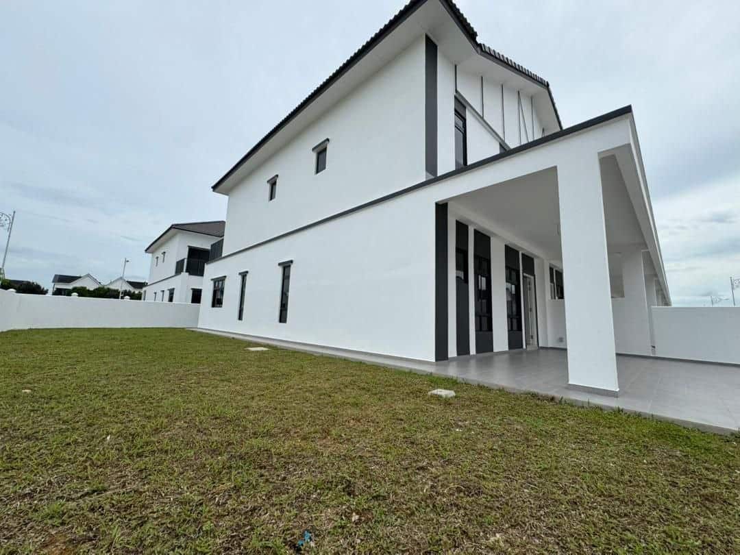 Double Storey Garden Terrace Superlink Corner Unit Eco Spring 5