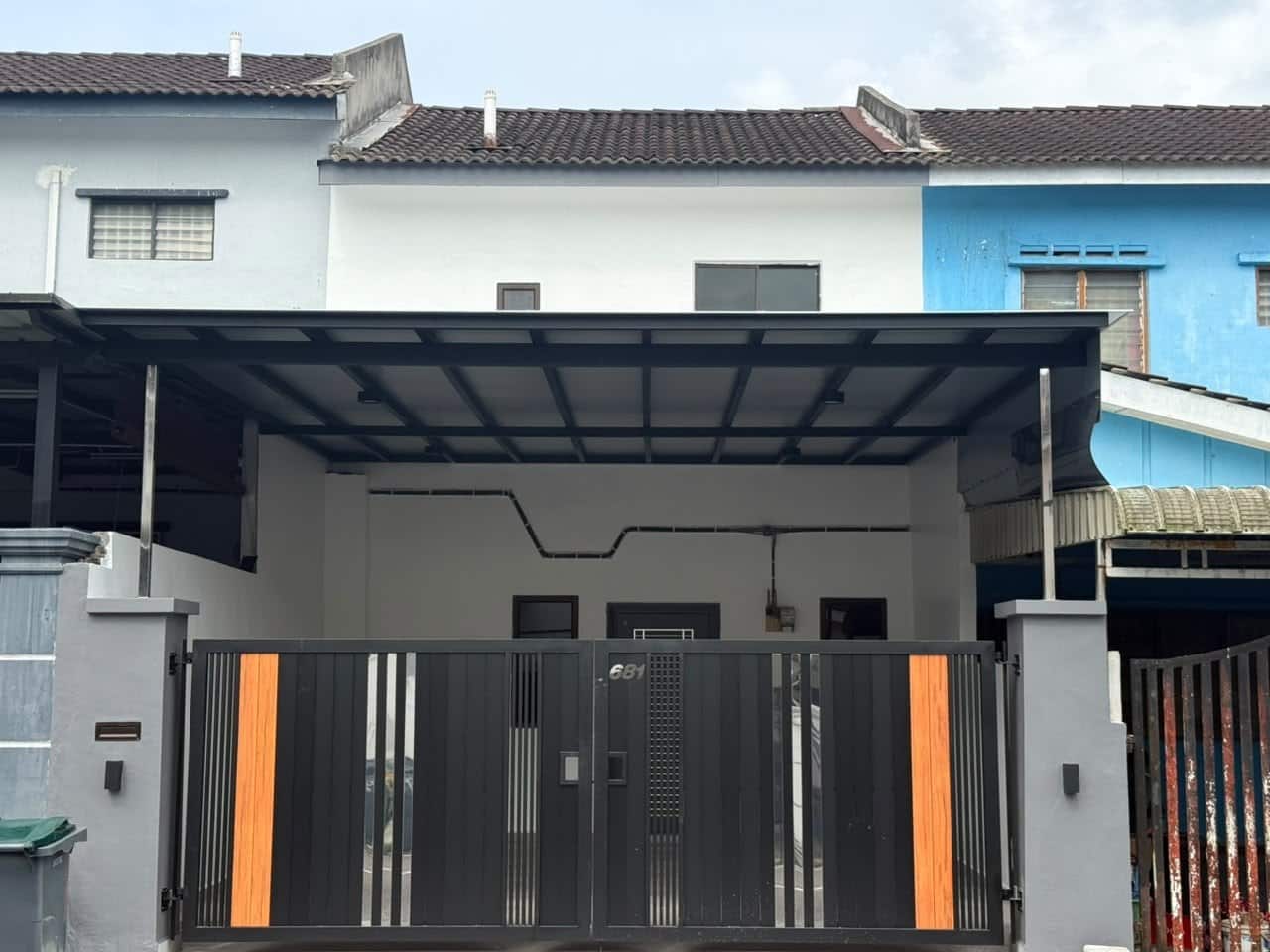 Double Storey Low Cost House Taman Sin Sawit 2