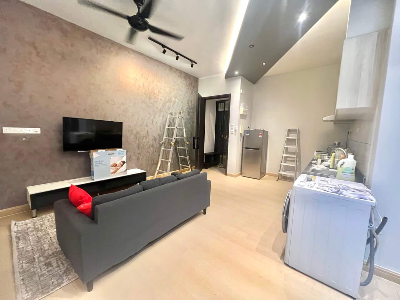 Studio (renovated to 2-bedroom) Molek Regency 3