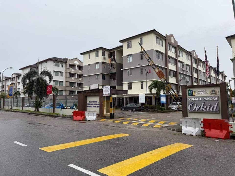 Medium Cost Flat Pangsapuri Orkid Desa Cemerlang 2