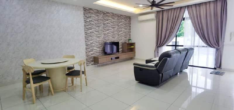 Double Storey Terrace House Eco Summer