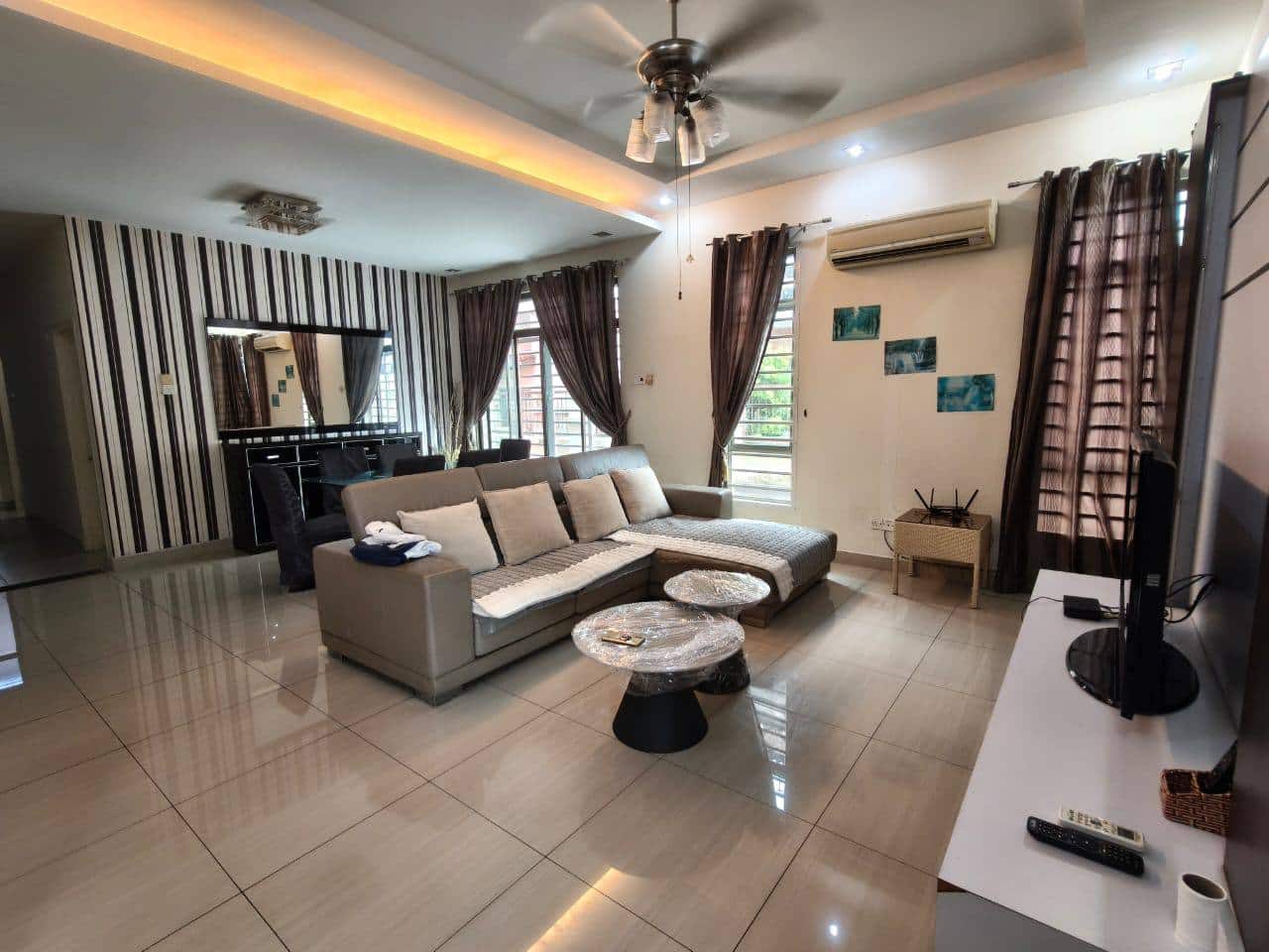 Double Storey Cluster House Jalan Megah Utama