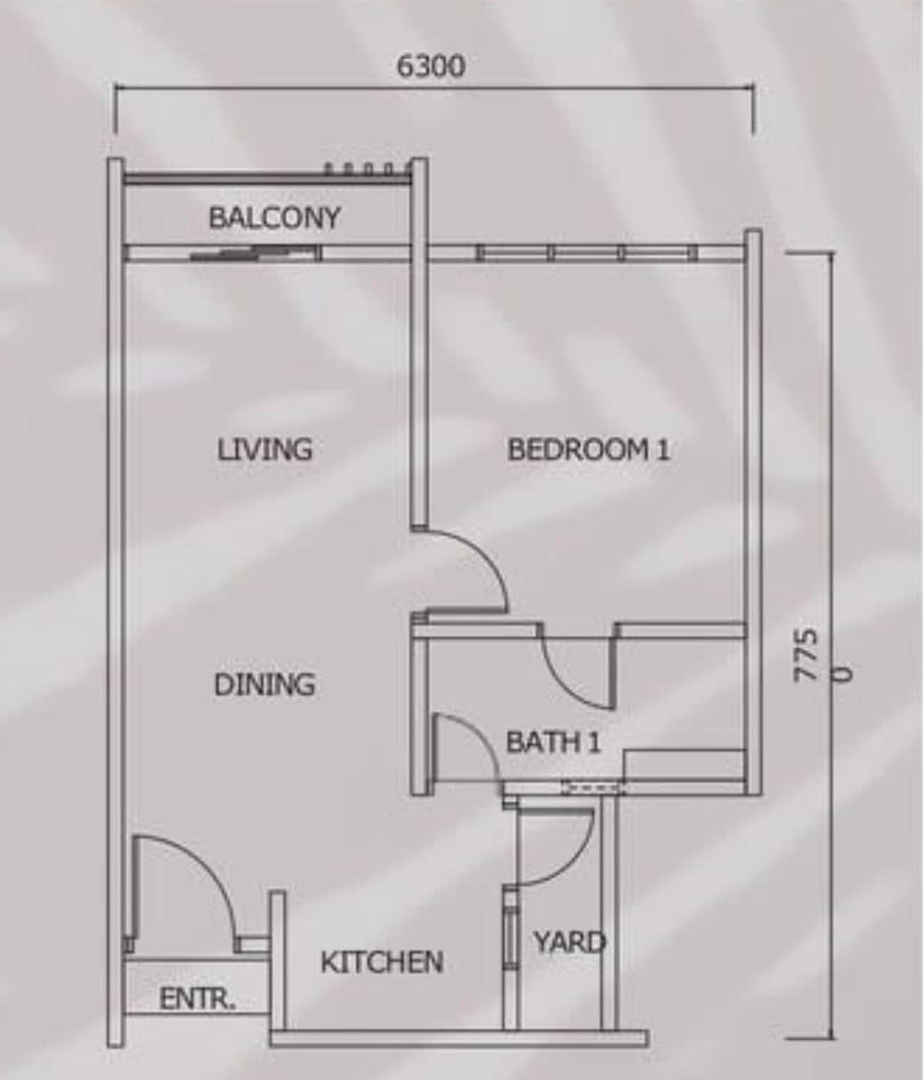 Service Apartment Trellis Residence 5