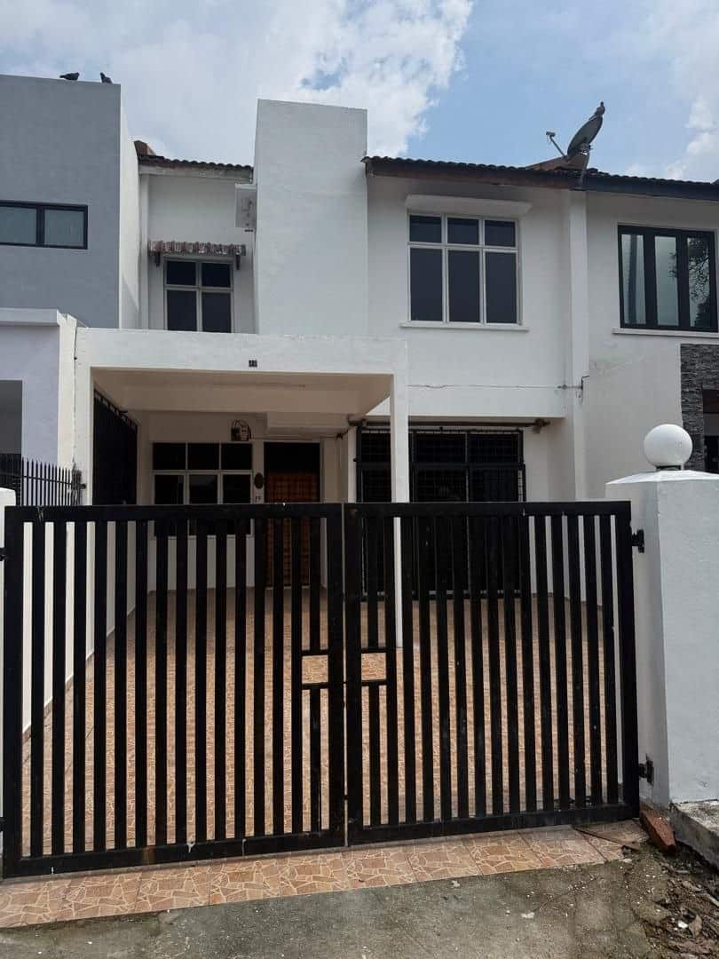 Double storey house Taman Puteri Wangsa