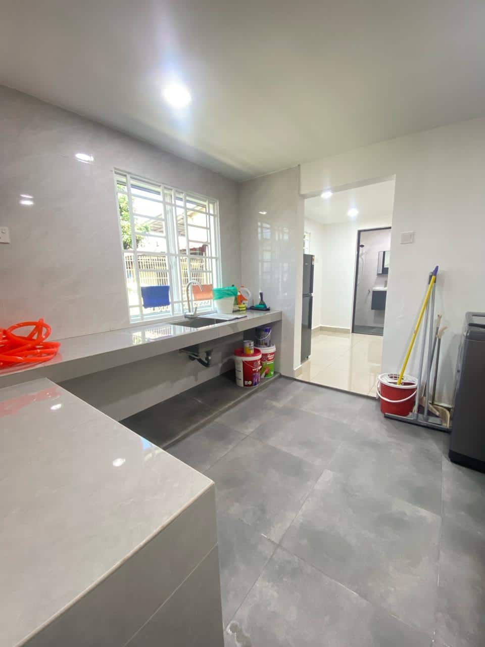 Double storey corner low cost Jalan Keembong 7