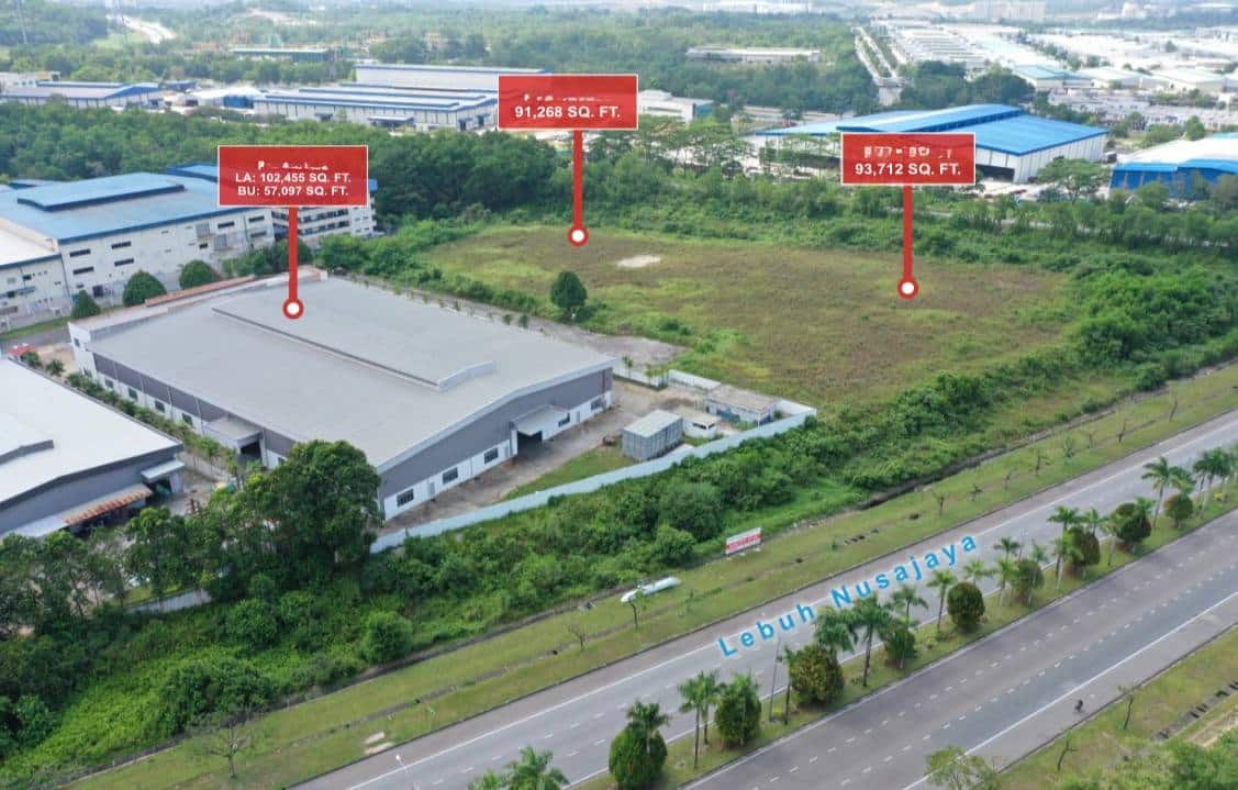 Detached Factory + 2-Storey Office Taman Perindustrian Nusajaya