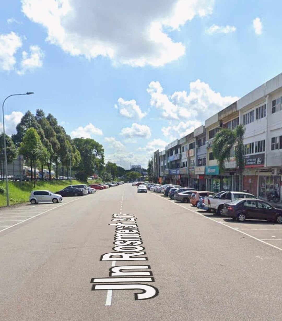 3-storey shoplot Ros Merah