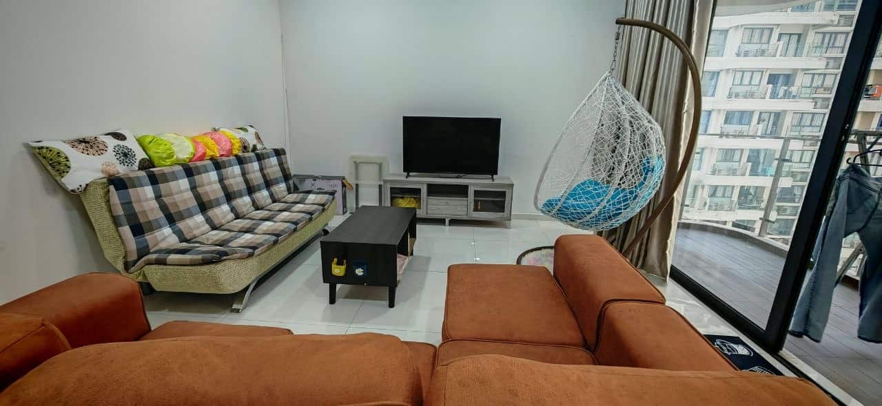 Master Bedroom with Balcony Sea View Danga Bay 2