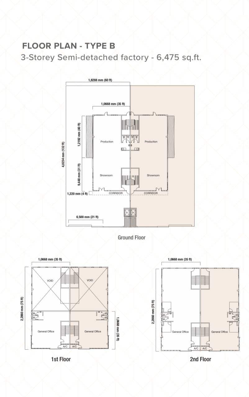 3 Storey Semi-Detached Factory Gelang Patah 5