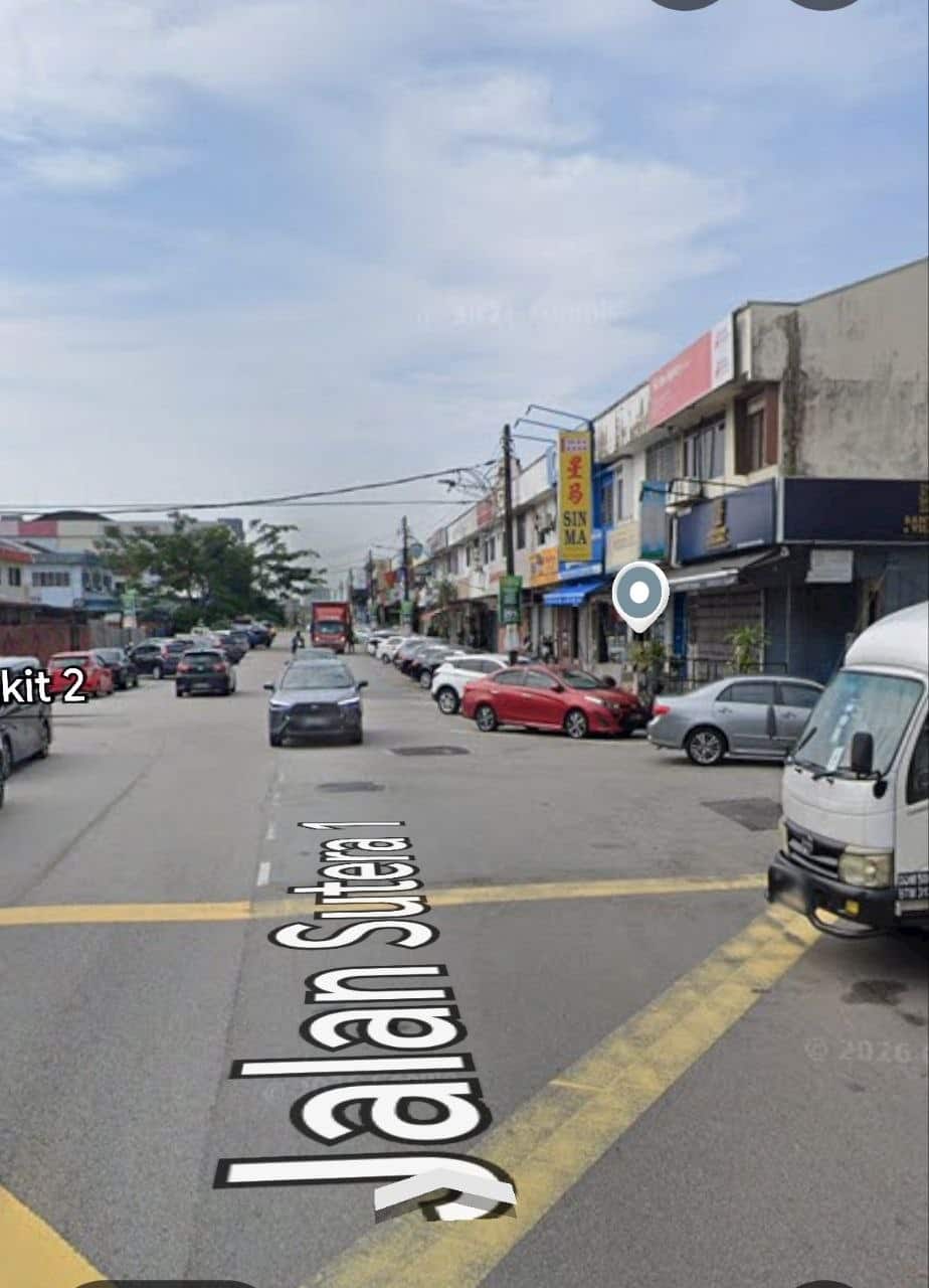 Double Storey Shoplot Jalan Sutera 2