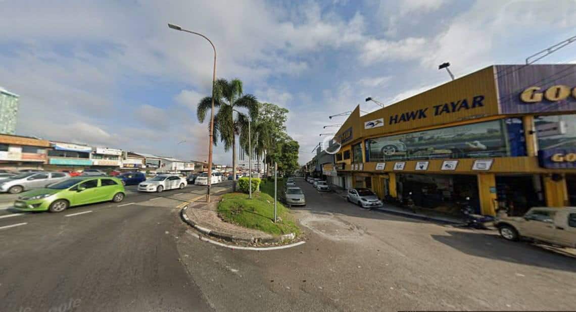 Double storey shop lot Taman Sri Tebrau 3