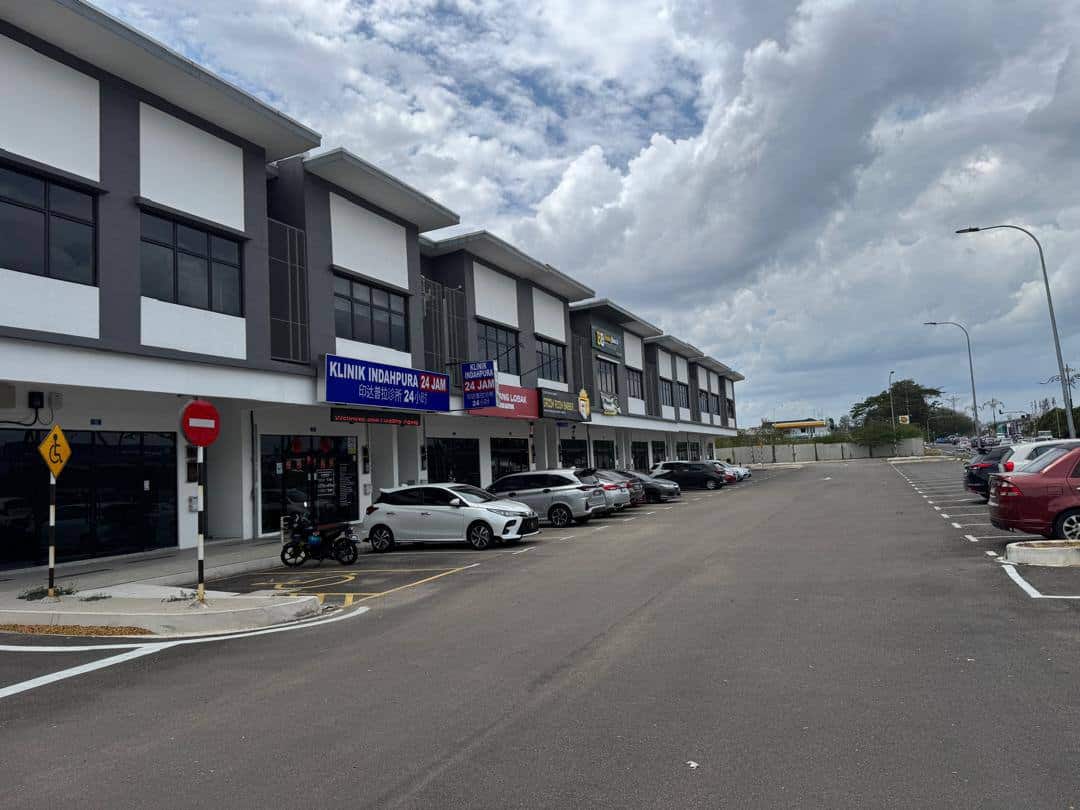 End-lot Shoplot (New) Kulai Batu 19 Jalan Rimbun