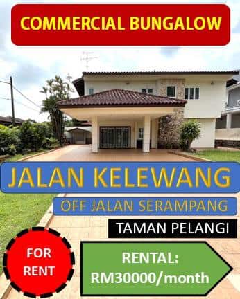 Bungalow Jalan Kelewang