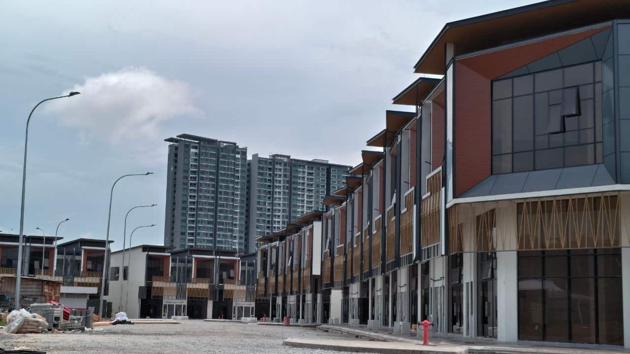 Double Storey Shoplot End Lot Bukit Indah Prime 2