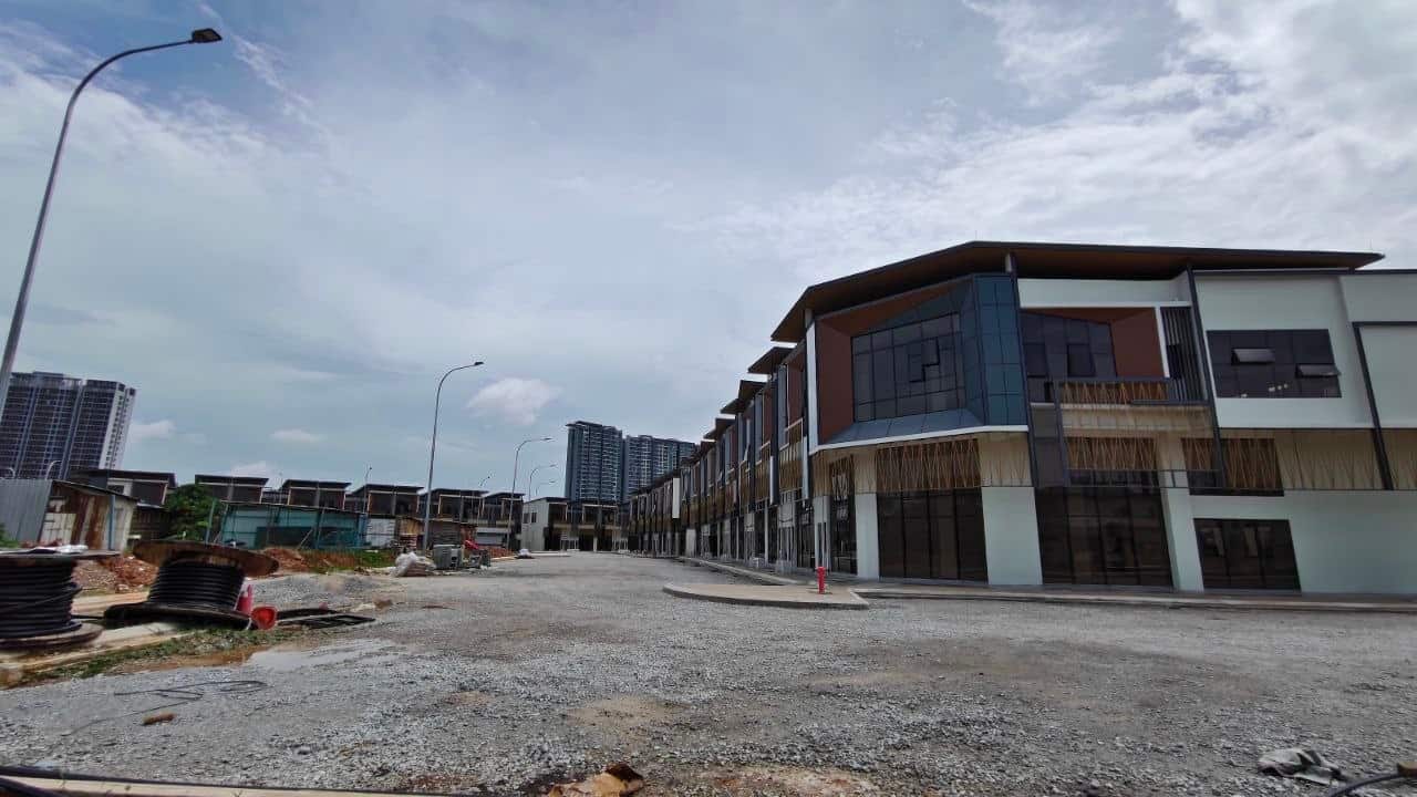 Double Storey Shoplot End Lot Bukit Indah Prime 2 4
