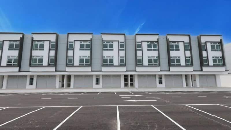 3 storey shoplot Taman Adda Height 1