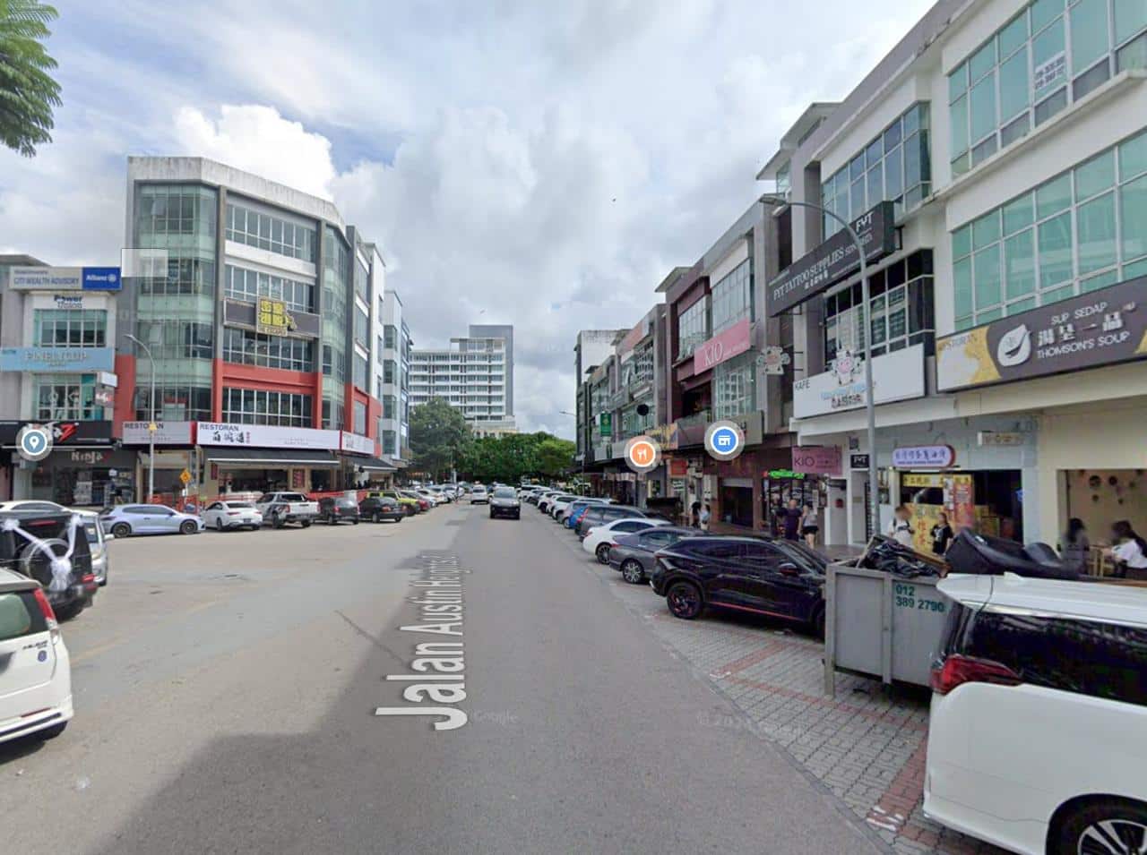 3 Storey shop lot Jalan Austin Heights 8/4 3