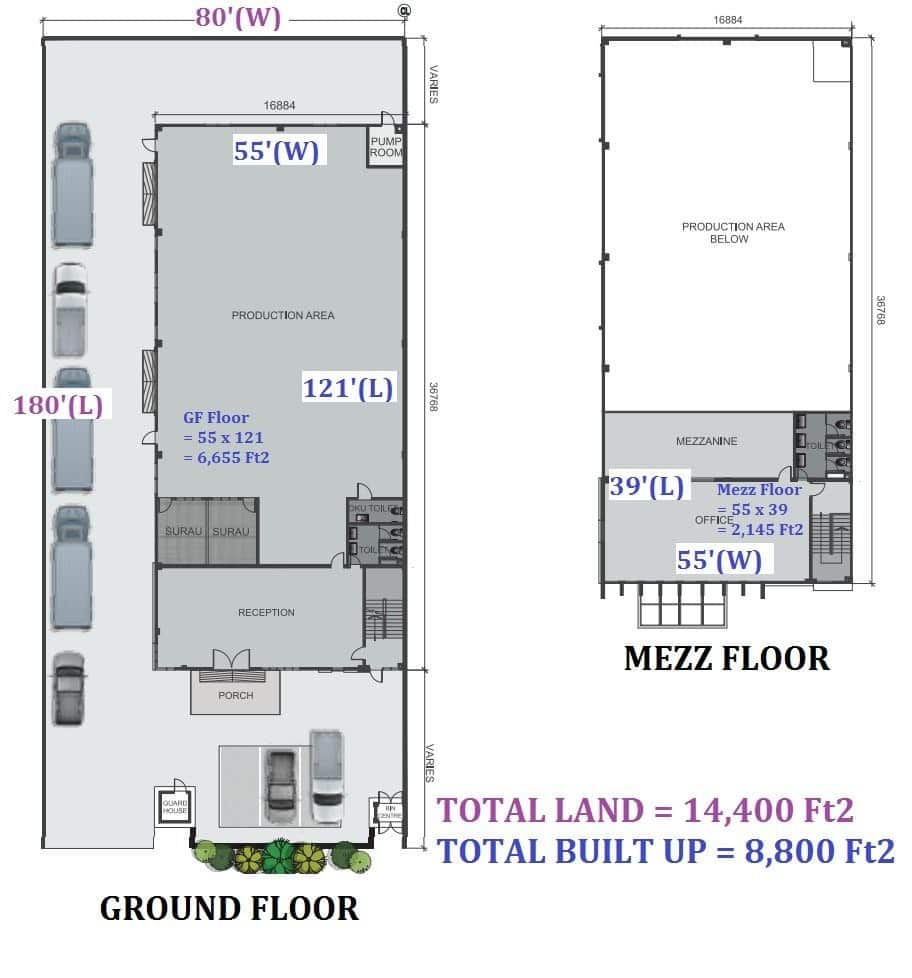 1.5 Storey Semi Detached Factory Taman Ekoperniagaan 8