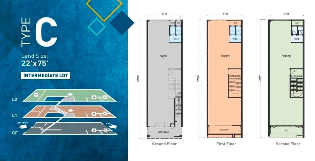 3-Storey Shoplot Taman Setia Indah 5